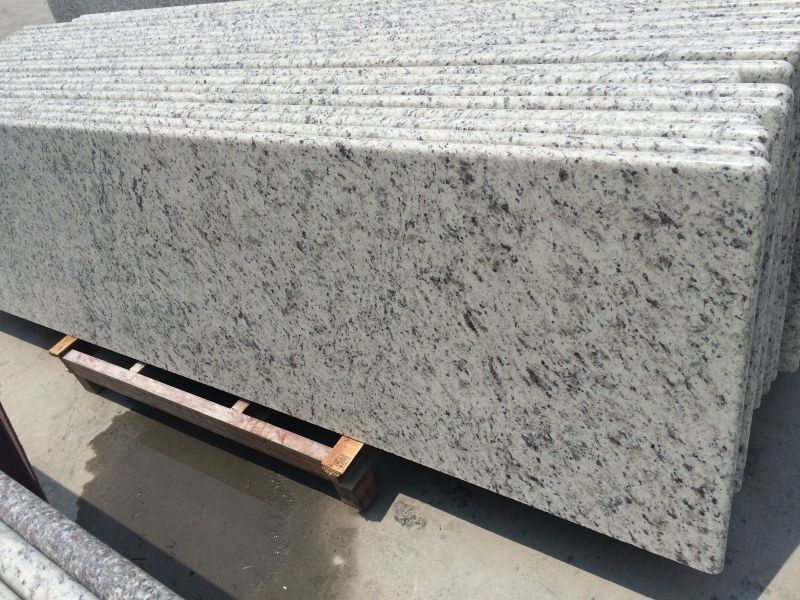 Rose white granite countertops in high quality