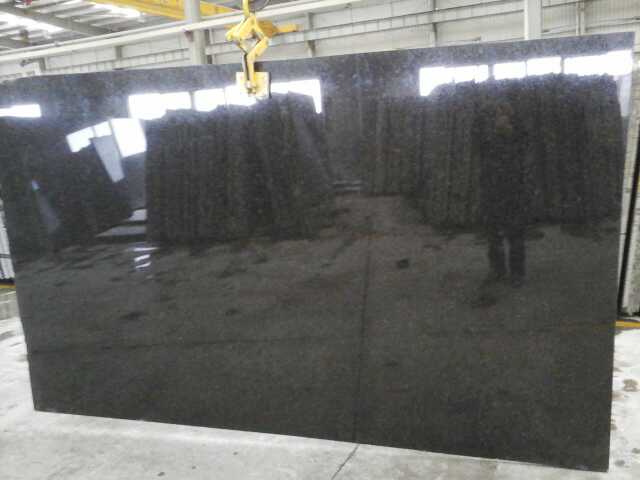 Angola black big slabs small slabs