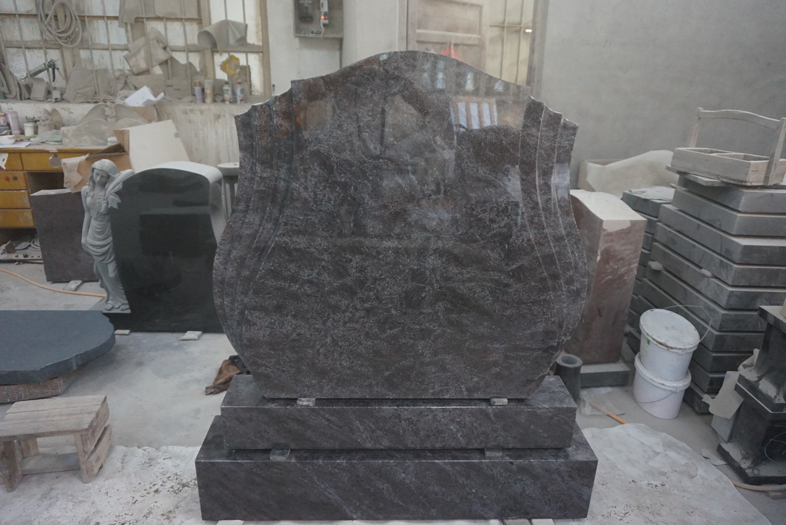 Ireland monuments  Vizag blue headstone
