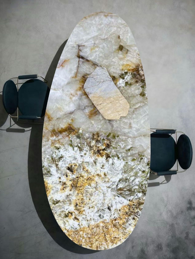 Green Diamond Pandora luxury stone for table