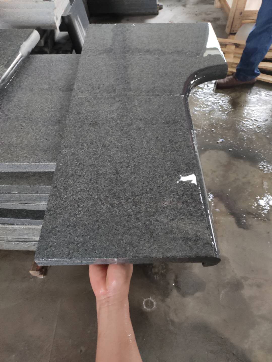 G654 original pool border round nose 5cm thickness