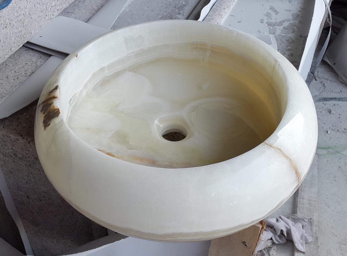 Vanity tops-Basin whie and beige
